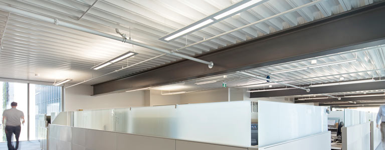 Deep-Dek® Composite System office space interior