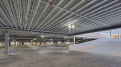 Parking garage structure built with Deep-Dek® Composite